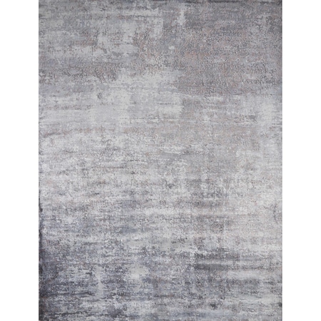 Homeroots 8 ft. 6 in. x 11 ft. 6 in. Viscose Slate Area Rug 350588